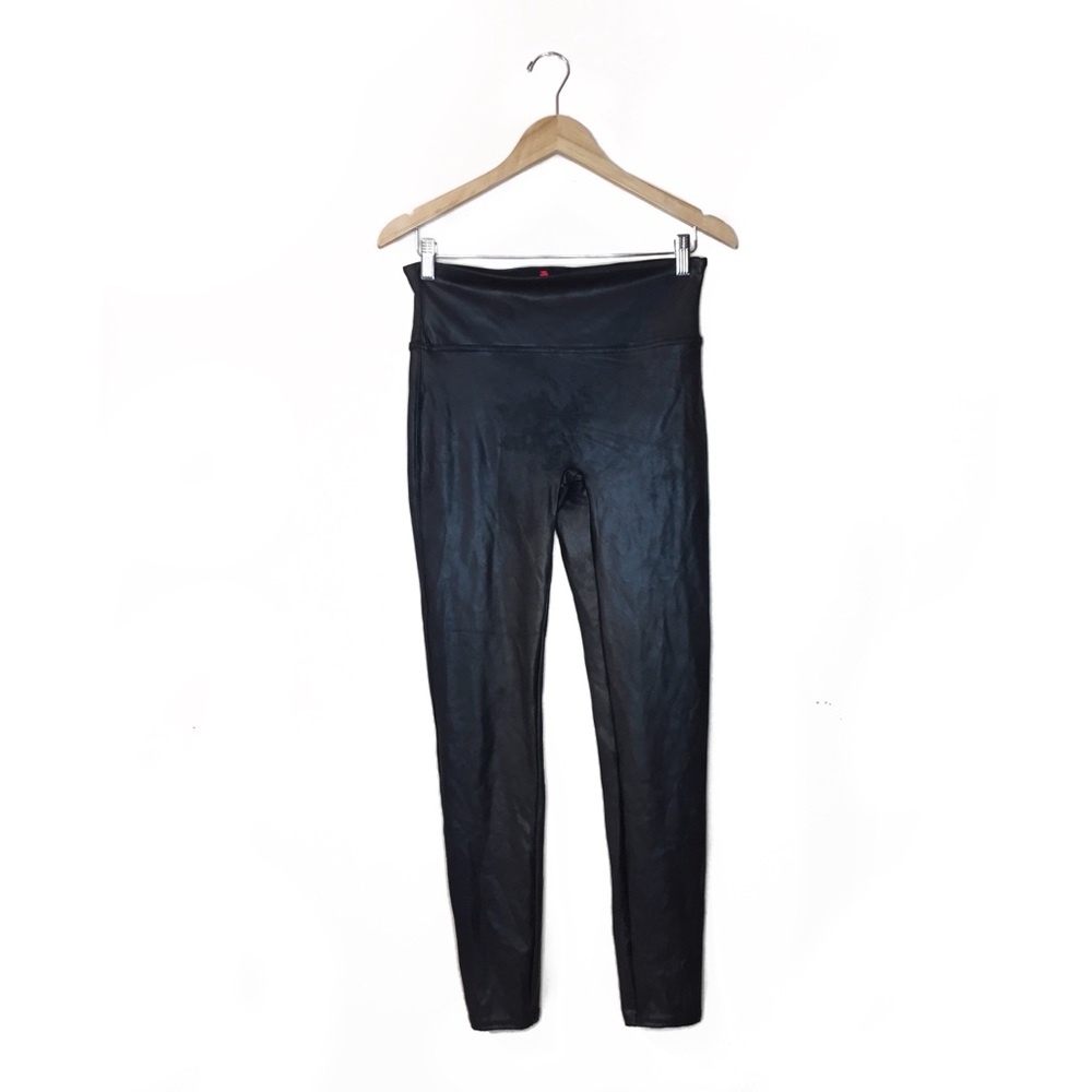 SPANX by Sarah Blakely Black Legging faux leather